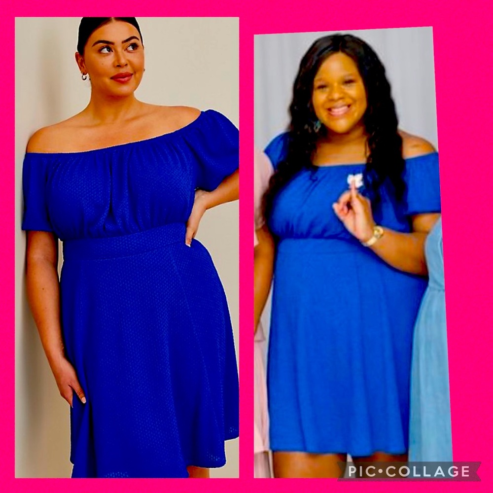 Beautiful in blue, feel Royal in this royal blue dress from Torrid.